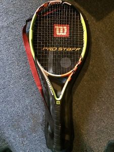Wilson Pro Staff Torch OS 110 Tennis Racquet with Carry Bag - Great Condition
