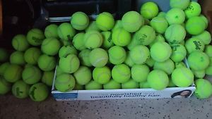 100 used   tennis balls --  High Quality