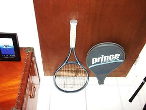 Prince Power Pro 110 Tennis Racket Graphite Oversize Vtg Racquet 4 1/2 + Cover