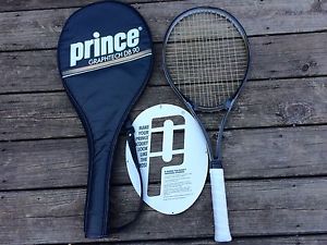 PRINCE GRAPHTECH DB 90 TENNIS RACKET WITH COVER, STENCIL & GRIP EXCELLENT!!!!