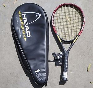 New with Tags Head Intelligence i.S4 Oversize Racket 4 3/8 S4 iS4 Raquet, NWT