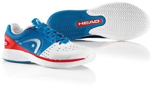 Head Sprint Pro White/Blue/Red Men's Shoes - Size 11.5