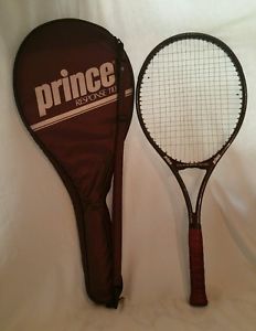 Vintage Original PRINCE RESPONSE 110  Tennis Racquet 4 3/8 No.3 Carrying Case