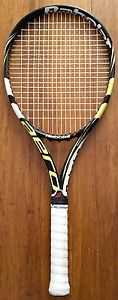2015 BABOLAT AeroPro Drive STRUNG Tennis Racquet! 4 3/8! NADAL! USED ONLY 4X!