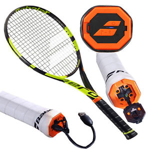 Babolat Pure Aero Play 4 1/2 STRUNG (Tennis Racket Racquet sensor electronic)