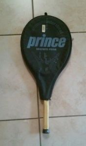 Prince Graphite Prism 4 1/4 OS Oversize Tennis Racquet Racket VG Shape w Cover