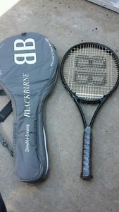 Blackburne ds 107 double strung.  Grip size. 4. 5/8.     New. Old stock.