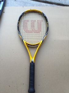 Wilson K force Hybrid Racket 4 1/2 Good condition