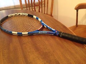 Babolat Pure Drive GT 4-1/4 300g 100sq in Tennis Racquet Woofer System used SAVE