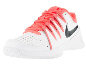 Nike Women's Vapor Court White/Obsdn/Brght Mng/Atmc Pnk Tennis Shoe 8 Women Us