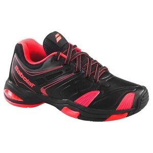 Kids Babloat Juniors V Pro 2 Tennis Shoes Red, Size 13.5, New