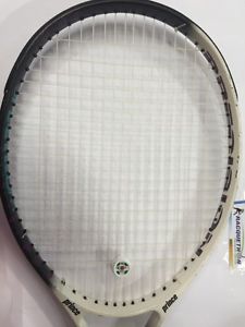 Used Prince Precision Spectrum 670, 107 sq in Tennis Racquet, 4 1/4, NEW Strings