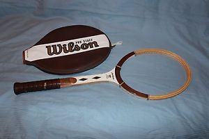 *NEW* Vintage Wilson Jack Kramer Pro Staff Unstrung Wood Tennis Racquet W/ Cover