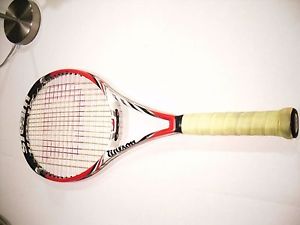 Wilson Steam 99S Tennis Racket USED 4 3/8"
