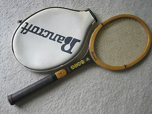 Bancroft Bjorn Borg Wooden Tennis Racquet