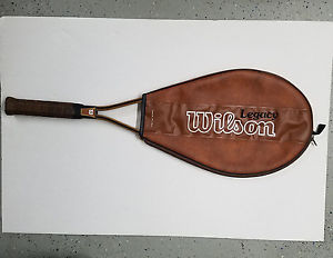 Vintage Wilson Legacy Wood Tennis Racket Tennis History Radical New Design