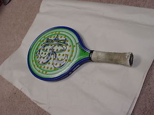 Viking Platform Tennis Racquet Racket Paddle Green Blue
