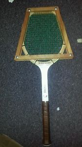 Vtg Rossignol Tounament Strato Wooden Tennis Racquet 4 1/4 L