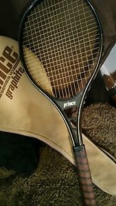 1979 Prince Pro Racquet, Series 110, Graphite Tennis Racquet and Carrying Case!
