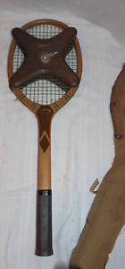 Wilson McLaughlin Scholastic Tennis Racket J. Hunter Smith Prestopress CanvasBag