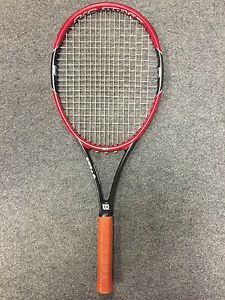 Wilson Pro Staff 97 STRUNG 4 3/8 (Tennis Racket Racquet RF Hybrid 11.1 315g)
