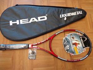 NEW Head Liquidmetal Prestige Midsize 93 head 4 5/8 grip CZECH Tennis Racquet