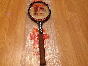 New - DONNAY BORG PRO Midsize wood graphite reinforced Racquet Medium5 racket