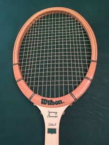 Vintage Wilson Wooden Jimmy Connors Select racquet