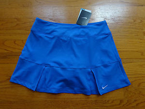 New Nike Dri Fit Women's Tennis Blue Skort/Skirt, Size S
