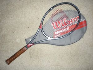 WILSON AGGRESSOR MIDSIZE TENNIS RACQUET  GRIP-4 3/8