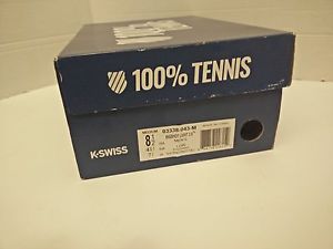 KSwiss Bigshot Light 2.5  Black/Orange/Blue Size 8.5  + Free Tennis Balls