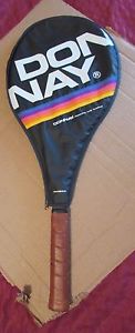 DONNAY GT 18  Fiber-WOOD composite BJORN BORG RACQUET & COVER MADE IN BELGIUM