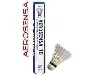 YONEX AeroSensa-10 Goose Feather Badminton Shuttlecocks - Dozen , 78-Medium-Blue