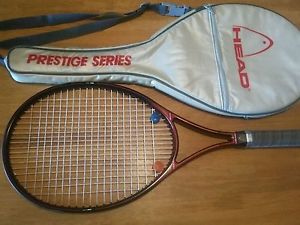 HEAD PRESTIGE MASTER   TENNIS RACQUET 4 1/2"  MADE IN USA w/ case