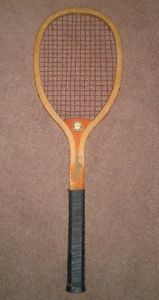 Vintage Antique Tennis Racquet Spalding "Favorite" Racket 1910