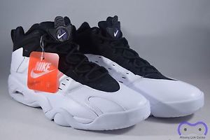 Nike Mens Air Flare Tennis Shoes Andre Agassi 705438-100 White Black