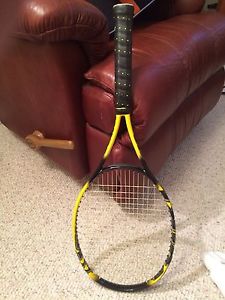 volkl c10 pro tennis racket, excellent, 4 1/2, prince premier string