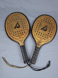 VTG Seamco 5107 Country Club Wood Paddleball Beach Tennis Racquet Paddle USA