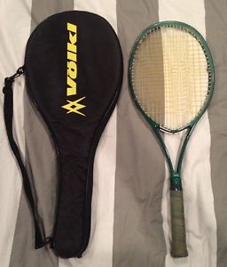 Volkl SMP T9 37  Green Tennis Racquet 4 3/8" Germany Carbon Graphite w/case