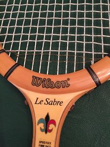 Vintage Wilson Le Sabre, 1960, Wooden Racquet