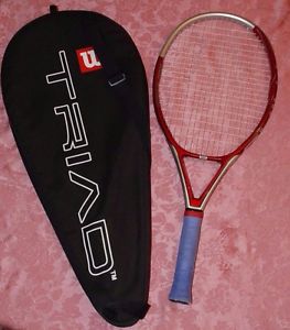 Wilson Triad Tennis Racquet 4 3/8 No 3