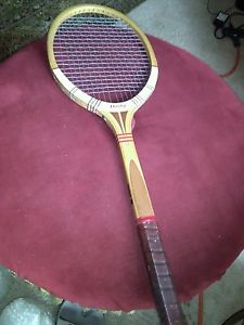 Dunlop Tennis Racquet Maxply Fort Wooden  Made in England