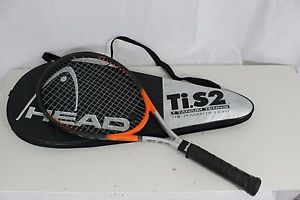 Head TI S2 Tennis Racquet 4 1/2 With Bag X-Long