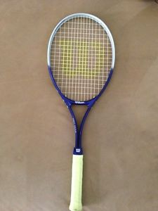 Wilson Pro Star L3 4 3/8 High Beam Series Tennis Racket & Case
