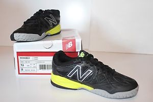 New Balance KC996BGY, Boys, Tennis Shoe, Black And Yellow, Size 13 Black Yellow