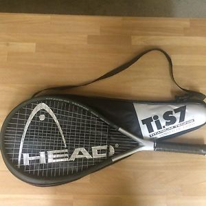 Head Ti.S7 41/4 tennis racket with cover