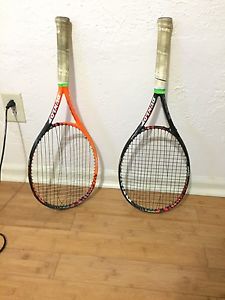 Two Dunlop IDAPT Force 98 *with free stringing