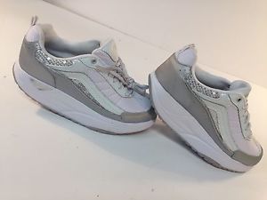 DANSKIN NOW I-NET SHAPE-UPS Women's Walking Toning Shoes White Sz 6 M