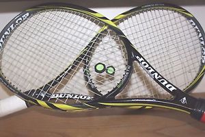 2 TWO DUNLOP BIOMEMETIC 500 PLUS TENNIS RACKETS RACQUETS 2 OF THEM!