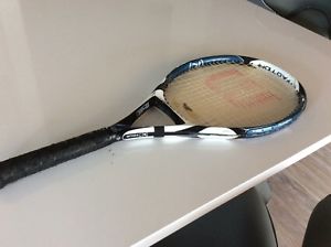 Wilson k factor used tennis racket blue